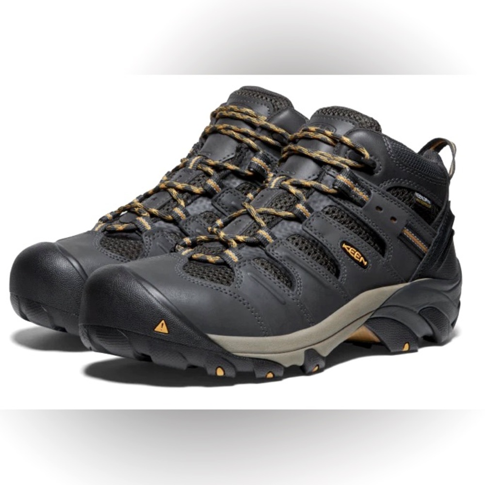 Men's Lansing Mid Waterproof Boots (Steel Toe) 11.5